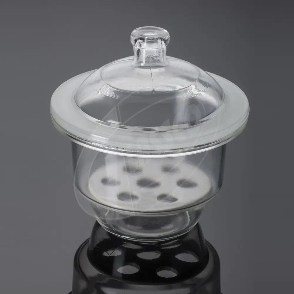Dessiccateur En Verre De 150 Mm – Pour Laboratoire, Expériences Scolaires – Facile à Utiliser