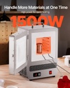 Four de fusion électrique 1200°C /1500w