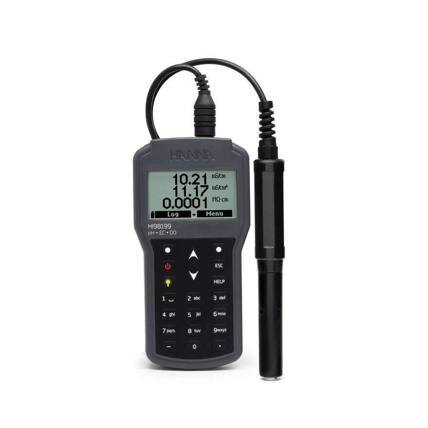 Multiparamètre portatif pH, EC, OD