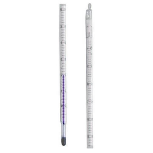 Thermomètre sans mercure, remplissage rouge