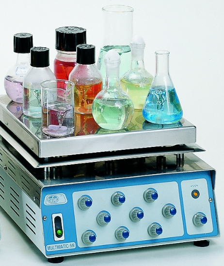 Agitateur magnétique 9 postes MULTIMATIC 9-N