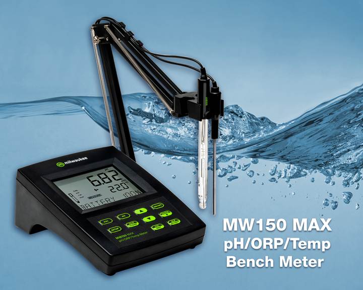 PH METRE DE PAILLASSE MW150 MAX