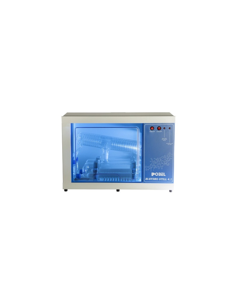 WATER STILL FOR DOUBLE DISTILLATION, MODEL BI-HYDRO - 4 L/H