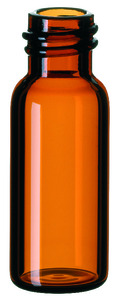 FLACONS EN VERRE AMBRE A COL FILETE ND8 1,50ML