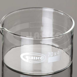 Cristallisoir en verre avec bec