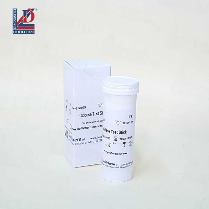 Oxidase Test Stick 50 tests Liofilchem | Labomaster Algérie