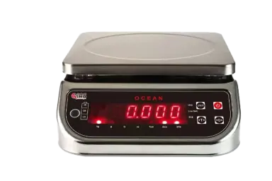 BALANCE DE TABLE EN INOX 30KG/1G IP68