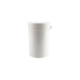 [780045] Flacon Snap Secure Blanc avec couvercle 45ml 35 mm
