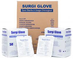 SURGI GLOVES en latex