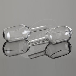Sabot de pesée en verre borosilicaté GLASSCO®